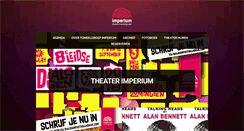 Desktop Screenshot of imperiumtheater.nl